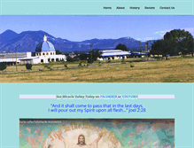 Tablet Screenshot of miraclevalleytoday.org